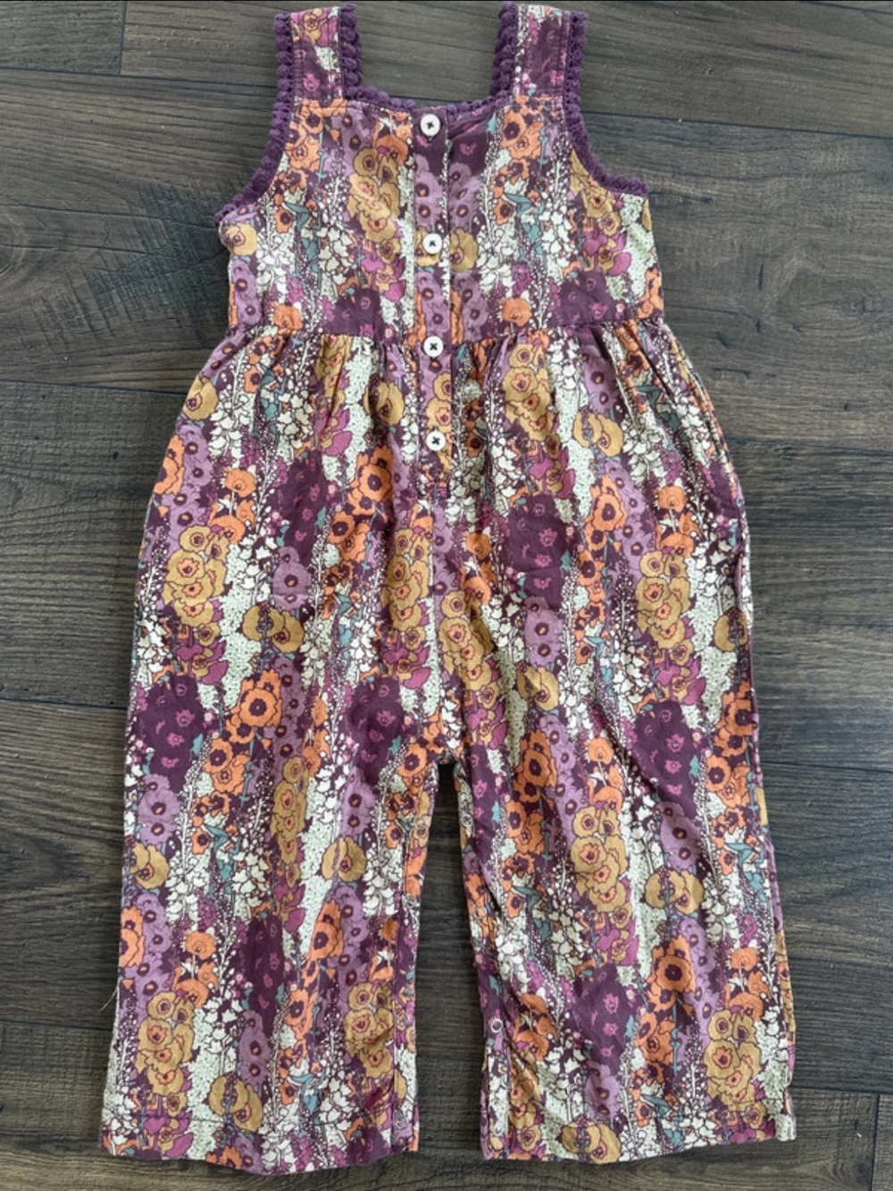 Hollyhock cotton jumpsuit